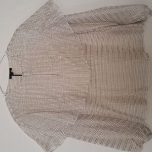 Mossimo Dutti Cape shear blouse